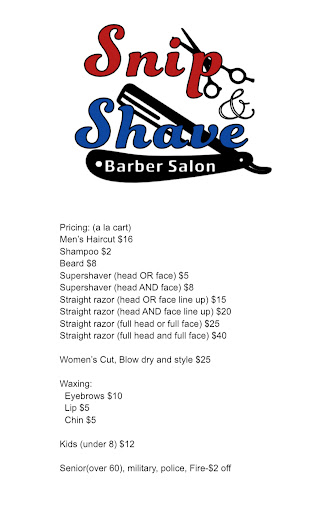 Snip & Shave Barber Salon, LLC - Thumbnail