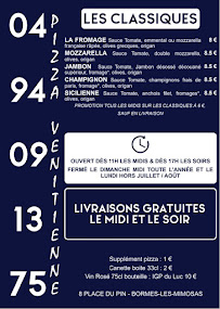 Menu Pizza Vénitienne Page 6