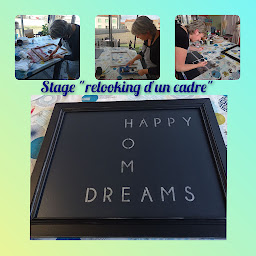 Photo n°21 de Créativ'Mag. Relooking de meubles et ateliers créatifs à Saint-André-le-Coq (Cours de peinture)