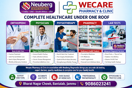 Accurate and reliable lab testing with Neuberg Diagnostics at Bantalab Jammu. Get blood tests, th… post image