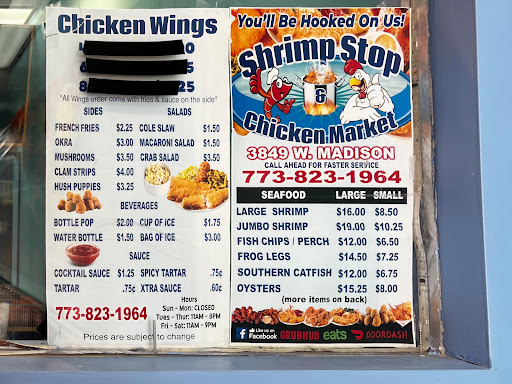 shrimp stop - Visual