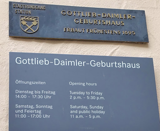 Gottlieb-Daimler-Geburtshaus - Urvater von Mercedes-Benz Gallery - Germany