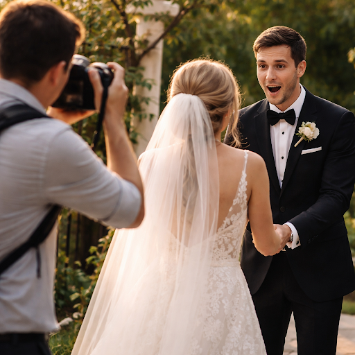 The first look is one of the most emotional, unscripted parts of your wedding day. At Apex Creati… post image