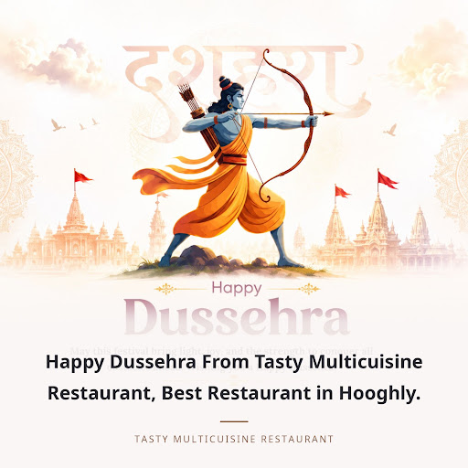 Happy Dussehra From Tasty Multicuisine Restaurant, Best Restaurant in Hooghly. post image