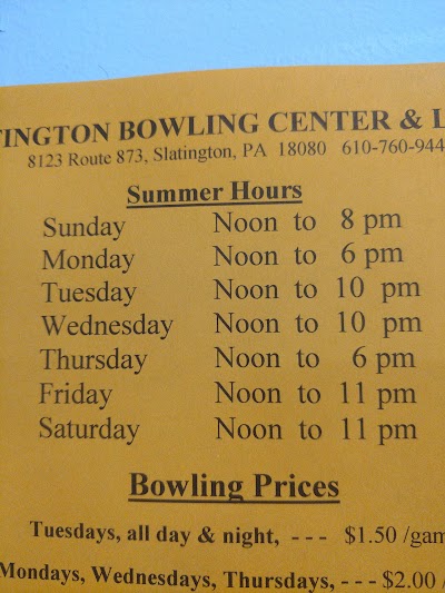 Slatington Bowling Center