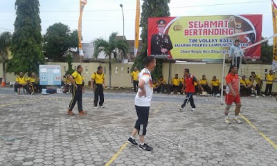 Photos of South Lampung district police