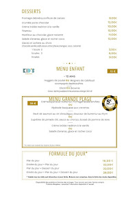 Menu Café de la Grande Plage Page 2