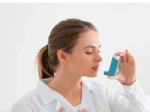 Inflammation and narrowing of the small airways in the lungs cause asthma symptoms, which can be…