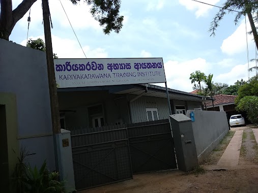 Kariyakarawana Training Institute, Author: Sahan Sudeepa