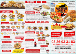 Photo n°8 de Paradise Pizza, Kebab Fismes à Fismes (Restaurant)