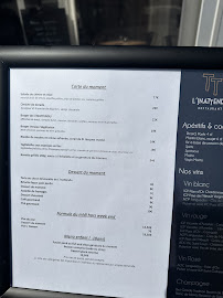 Menu L‘inattendu Page 3