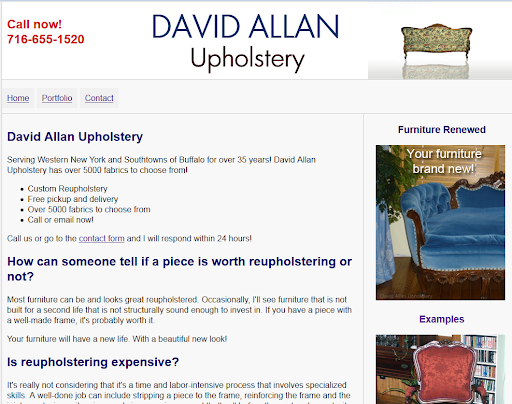 David Allan Upholstery - Thumbnail