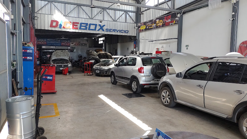Dicebox, taller mecánico en Rivadavia