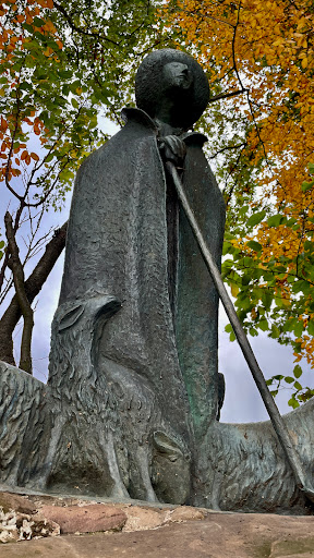 Statue of shepherd
