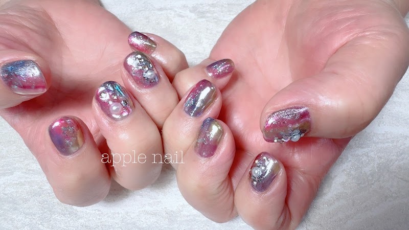 apple nail アップルネイル