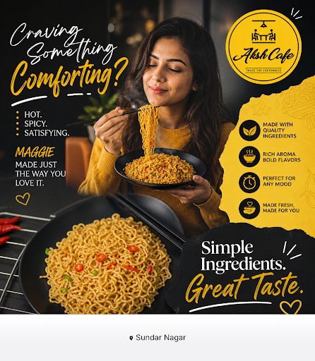 Enjoy freshly prepared Maggie at Aksh Cafe, where dishes are crafted with care alongside our sign… post image