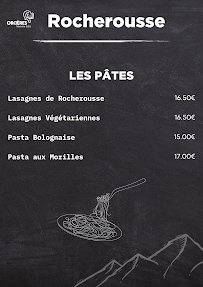 Menu Chalet de Rocherousse Page 8