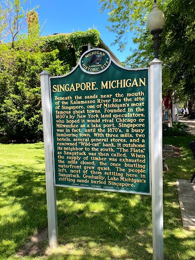 Singapore, Michigan Historical Marker