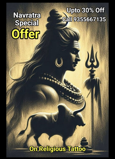 🌸 Navratra Special at Dev Tattoo Zone! Avail 30% off on religious tattoos this festive season. Vi… post image