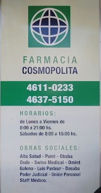 Farmacia Cosmopolita, Author: Ana Laura Goitea