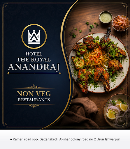 Experience the finest non-veg cuisine at Hotel The Royal Anandraj's restaurants, located convenie… post image