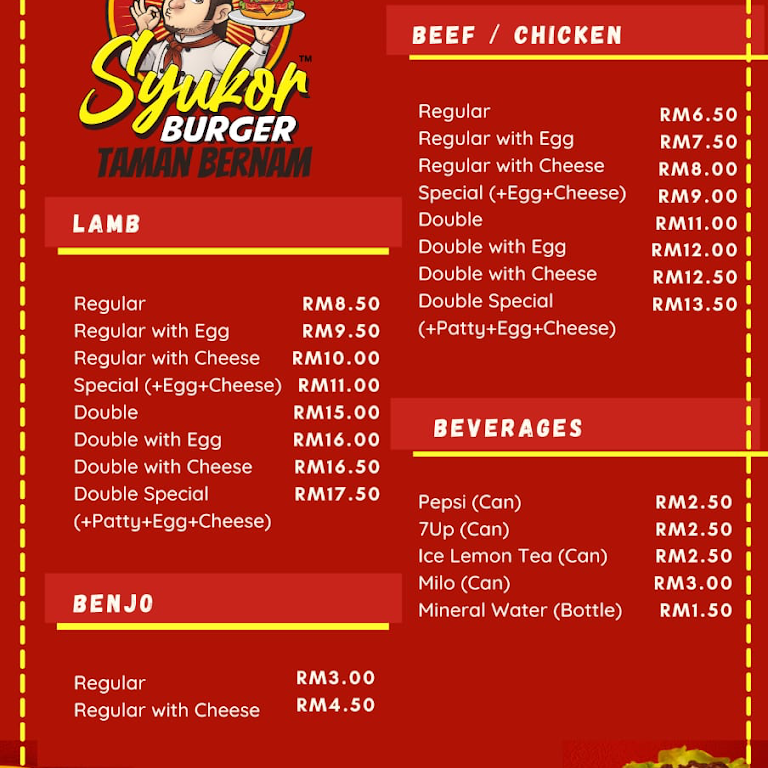 Burger syukur The Manhattan