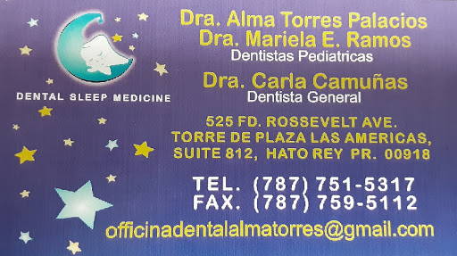 Dra. Alma J. Torres Palacios | Dentista Pediátrico