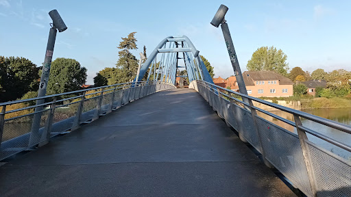 Fußgängerbrücke über die Weser - Thumbnail