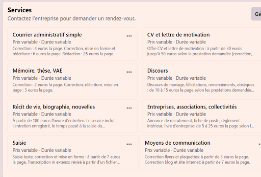 Le Fil Des Mots, écrivain public - Thumbnail