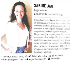 Photo n°6 de Sabine Jau - EMDR et EFT -Hypnose - Constellations familiales- Bye-Bye Allergie à Saint-Marcellin (Service d'hypnothérapie)