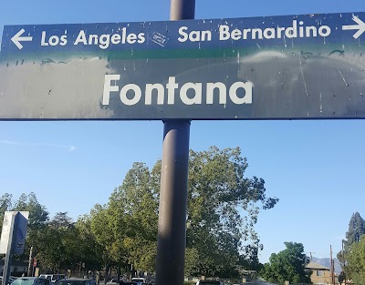Fontana Metrolink Station