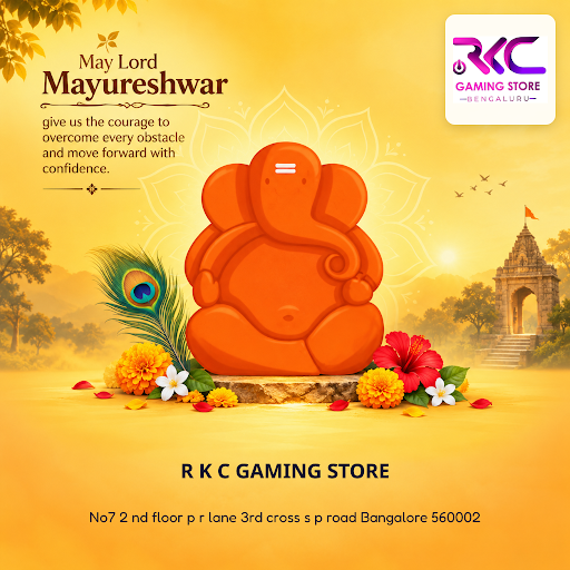 Celebrate Ganpati 2026 with R K C GAMING STORE, your trusted destination for gaming PCs, networki… post image
