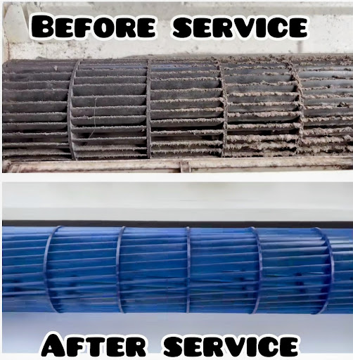 ​₹499 Only! AC Service aisi ki purana AC bhi naya ban jaye. ✨ post image