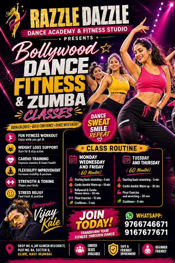Bollywood dance fitness and zumba Class Routine. post image