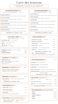 Menu Lauren’s Coffee Shop Page 1