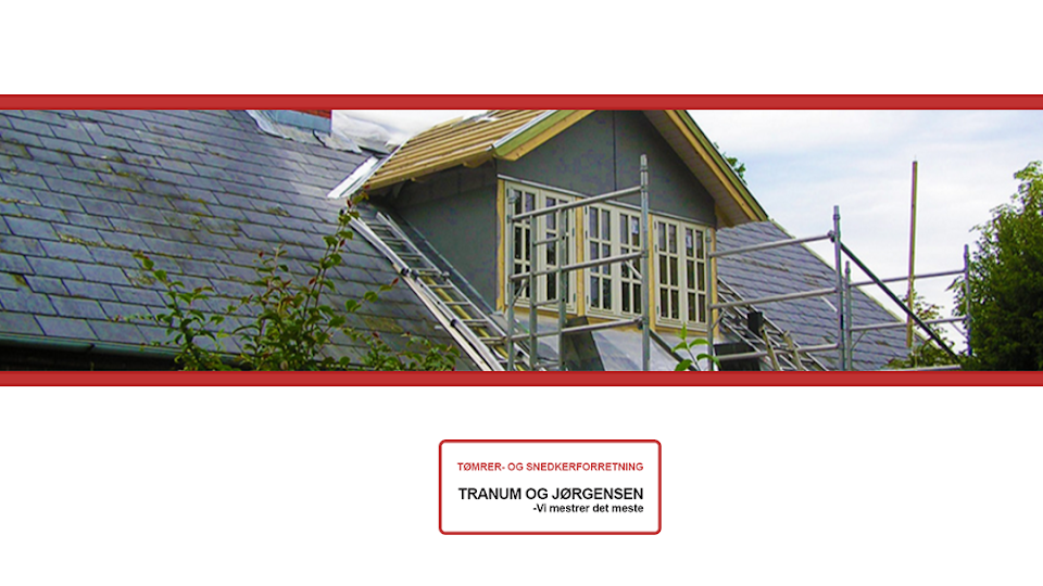 Tømrer- & Snedkerfirmaet Tranum & Jørgensen ApS - Tagarbejde