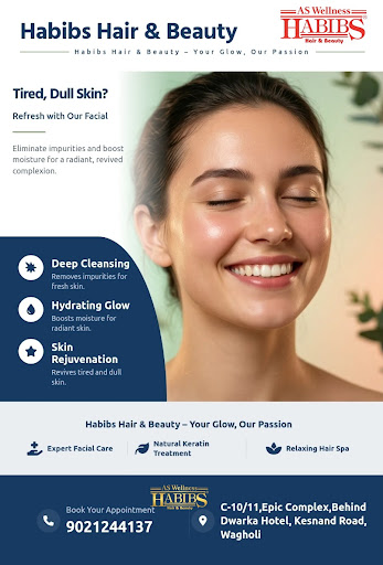 Experience rejuvenating facials at Habibs Hair & Beauty, where expert care meets professional hai… post image