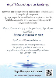 Photo n°6 de yoga-therapeutic-chaniers à Chaniers (Centre de bien-être)