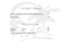 Menu Pearl Beach Saint-Tropez Page 4