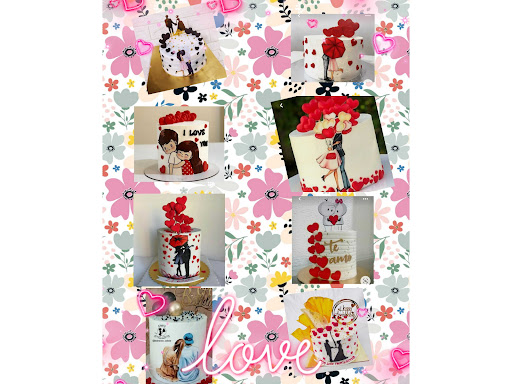 Valentine day theme cakes post image