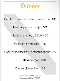 Menu O’ Cosy gourmand Page 8