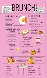 Menu L’Étable Page 1