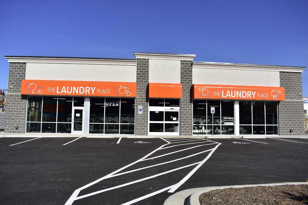Self-service laundry at Clean Laundry, Kansas City, MO