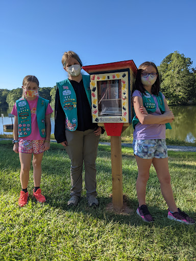 Girl Scout Troop #921 Bronze Award Little Free Library
