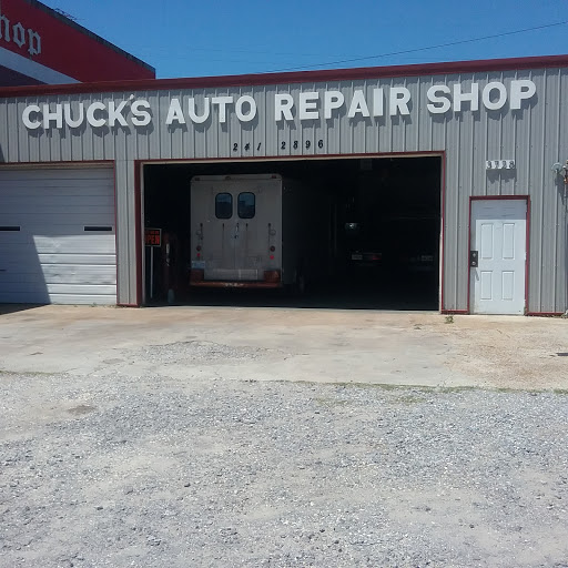Chuck's Auto Repair Shop Logo
