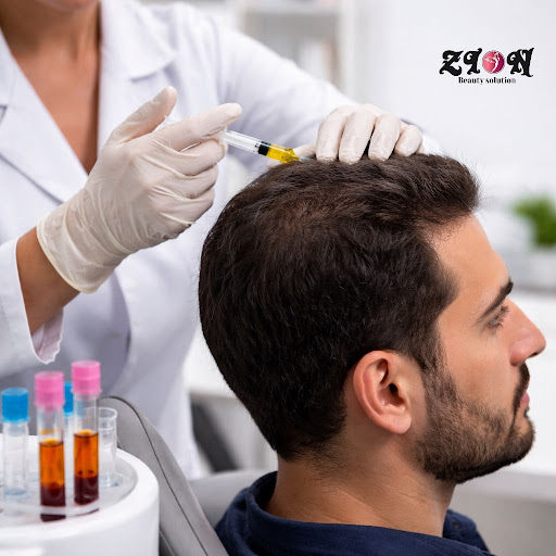 Hair thinning or sudden hair fall worrying you? At ZION AESTHETIC CLINIC, Manikonda, we offer adv… post image
