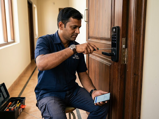Secure your home, shop, or office with professional electronic lock installation and programming… post image