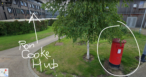 Post box, Ron Cooke Hub - Thumbnail
