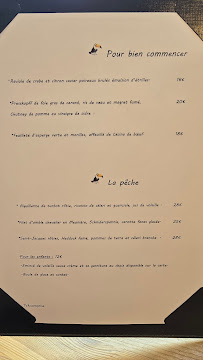 Menu A La Croisée des Chemins Page 2