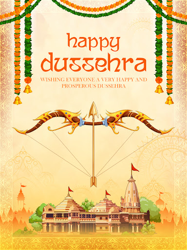 Wishing everyone happy dussehra post image